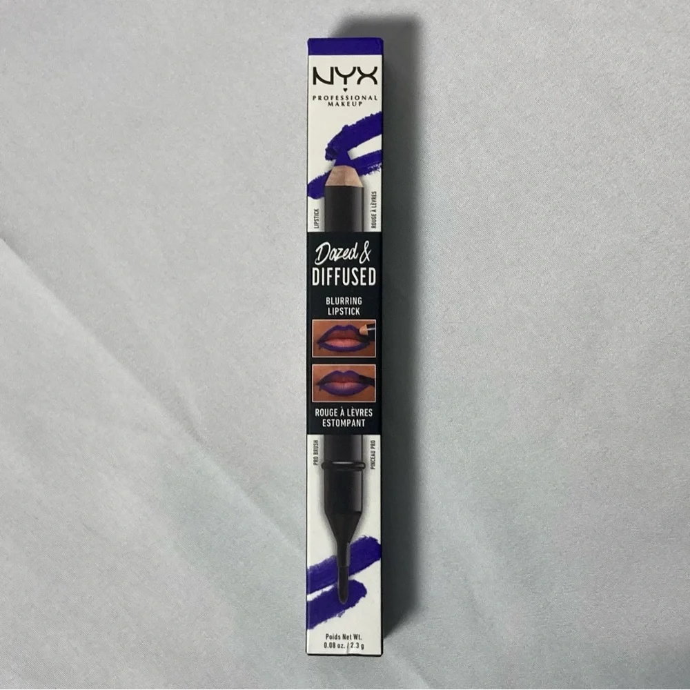 ⭐️ NYX Dazed And Defused Blurring Lipstick Liner DDBL11 Twisted Indigo